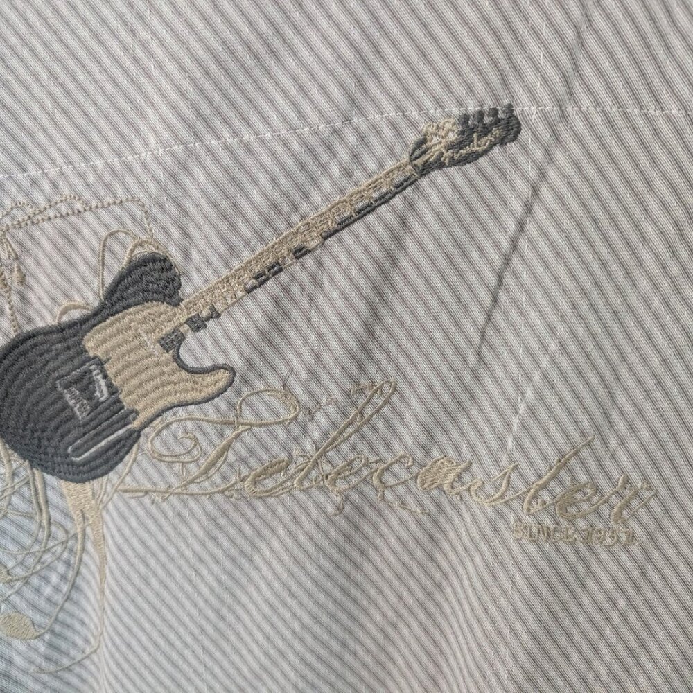 Authentic Fender Custom Shop Telecaster Button Down Shirt - Men's XXL - Picture 3 of 11